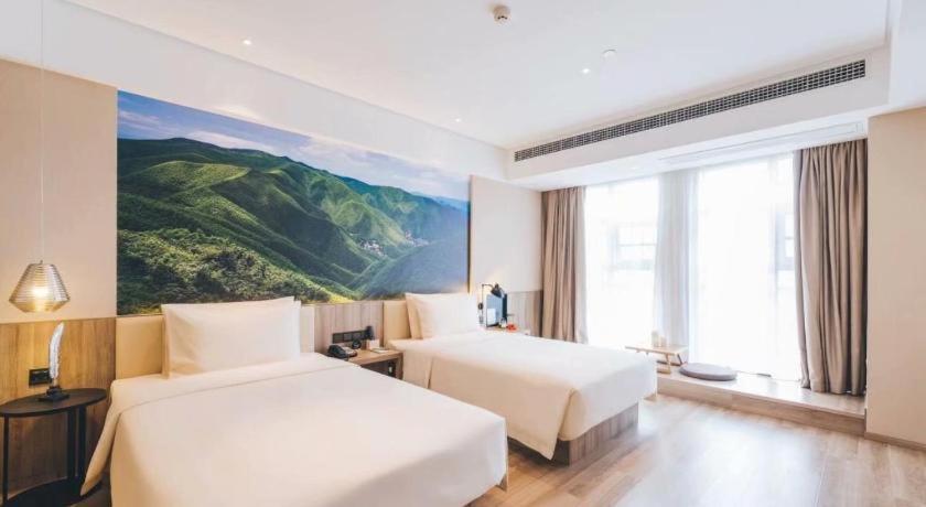Atour Hotel Shanghai Hongqiao National Exhibition Center Minbei Road Exteriör bild